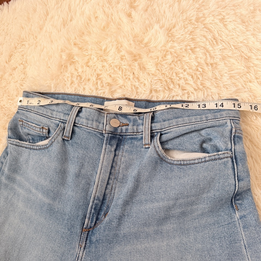 Joe's Jeans Light Blue Wide Leg Denim - Picture 4 of 5